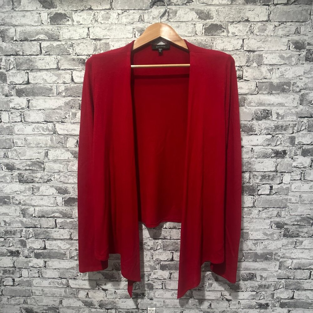 EUC Karen Kane Sweater Red Women's Size Medium
